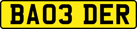 BA03DER