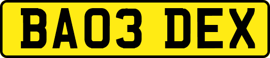 BA03DEX