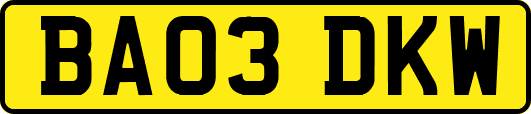BA03DKW