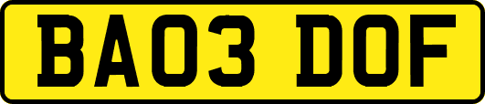 BA03DOF
