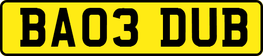 BA03DUB