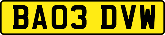 BA03DVW