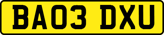 BA03DXU