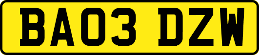 BA03DZW