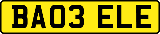 BA03ELE