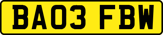 BA03FBW