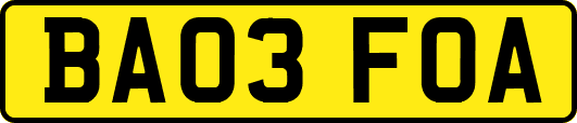 BA03FOA