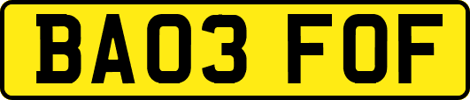 BA03FOF