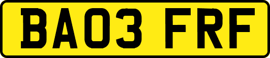 BA03FRF