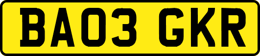 BA03GKR