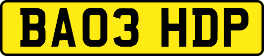 BA03HDP