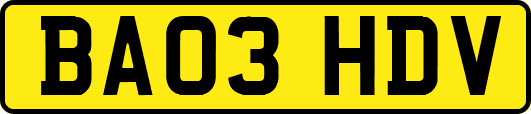 BA03HDV