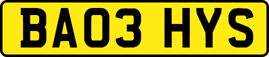 BA03HYS