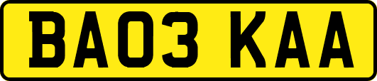 BA03KAA