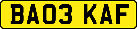 BA03KAF