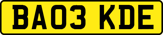 BA03KDE
