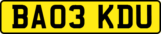 BA03KDU