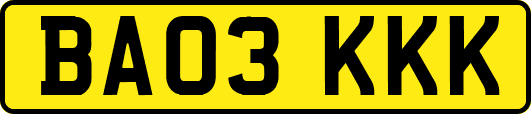 BA03KKK
