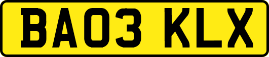 BA03KLX