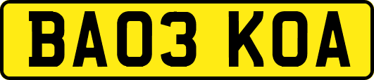 BA03KOA