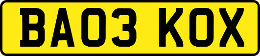 BA03KOX