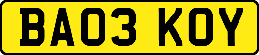 BA03KOY