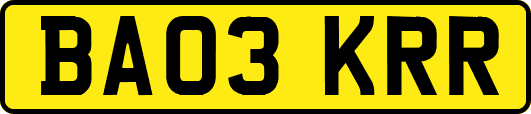 BA03KRR