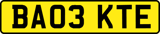 BA03KTE