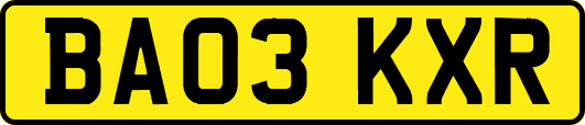 BA03KXR