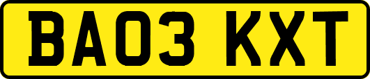 BA03KXT