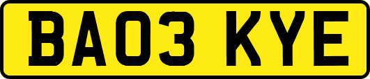 BA03KYE