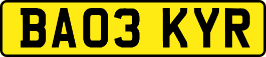 BA03KYR