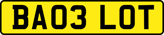BA03LOT