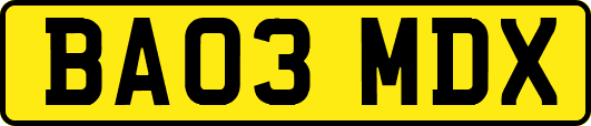 BA03MDX