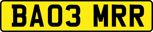 BA03MRR