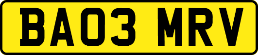 BA03MRV