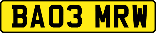 BA03MRW