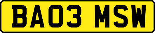 BA03MSW