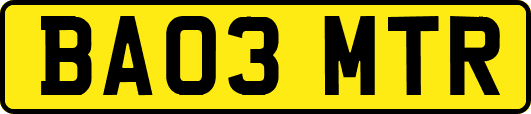 BA03MTR