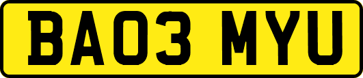 BA03MYU