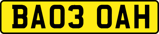 BA03OAH