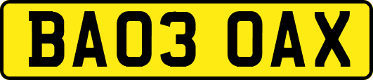 BA03OAX