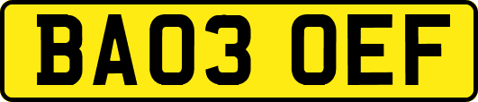 BA03OEF