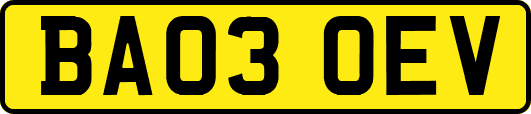 BA03OEV