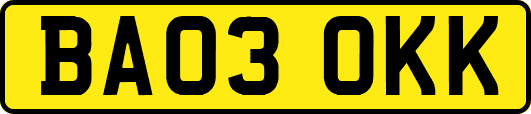 BA03OKK