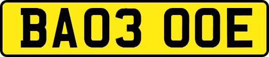 BA03OOE