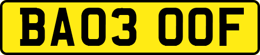 BA03OOF