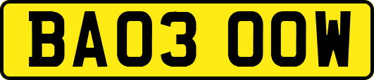 BA03OOW