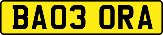 BA03ORA