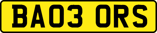 BA03ORS